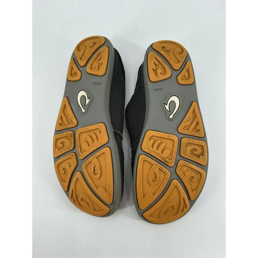 Olukai Men's Nohea Mesh Slip-On Shoes Men's Grey‎ Sneakers Size 9